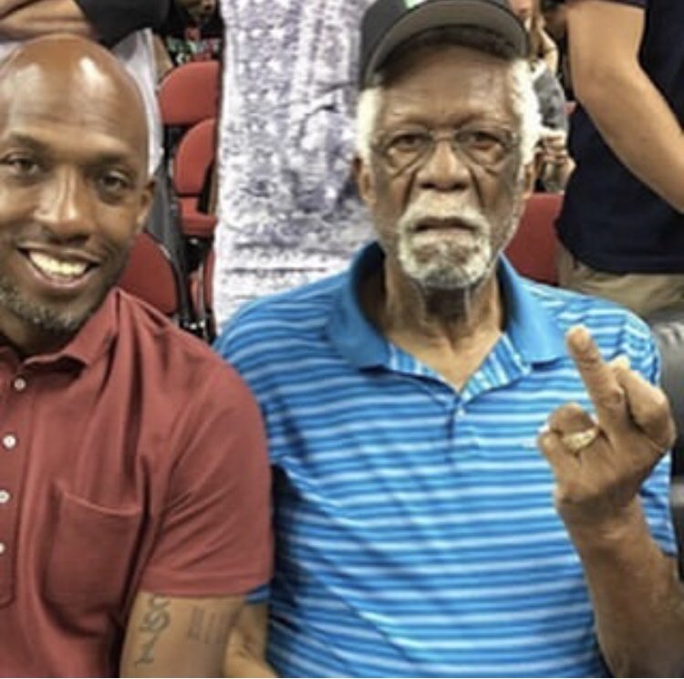 Happy Birthday to the legend Bill Russell   