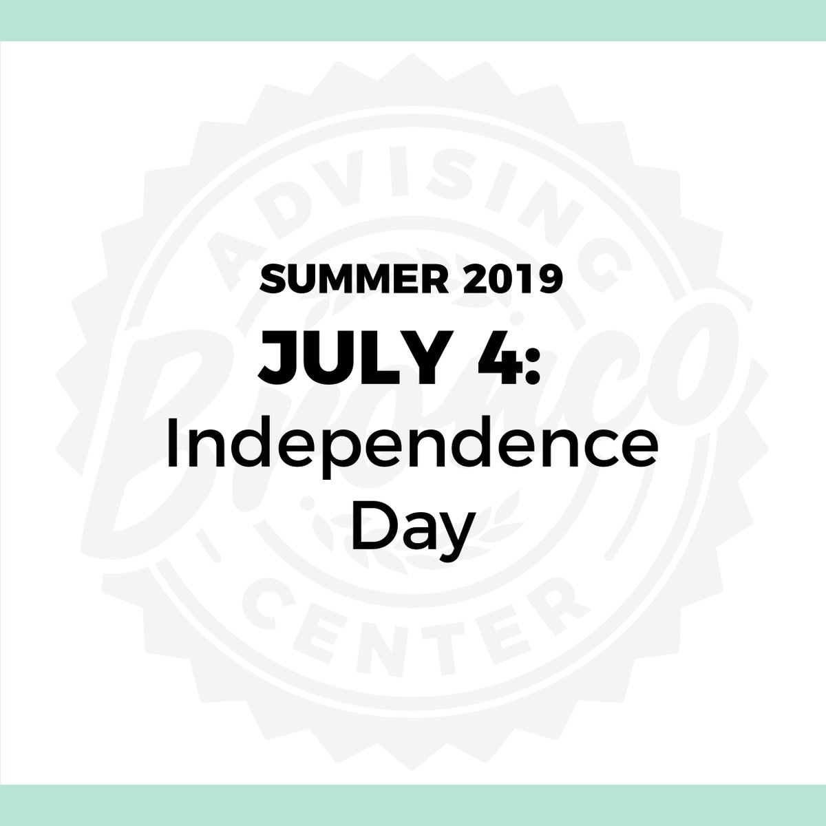 cppbac's tweet image. Cal Poly Pomona will be closed on Thursday in observance of Independence Day. Have a good weekend!