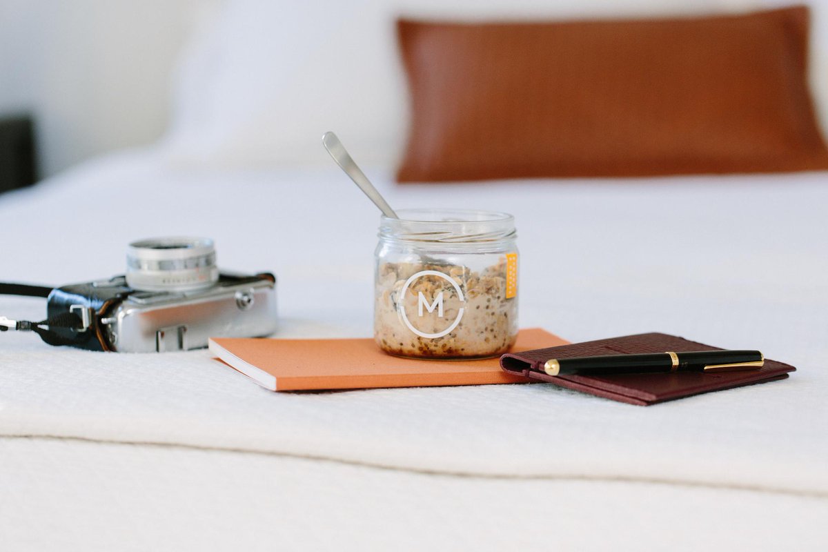 MakerOats's tweet photo. Traveling for the long weekend? We've got you. Our banana and coffee oats pack a punch - and did we mention easy to pack? https://t.co/kixmgg5bmj