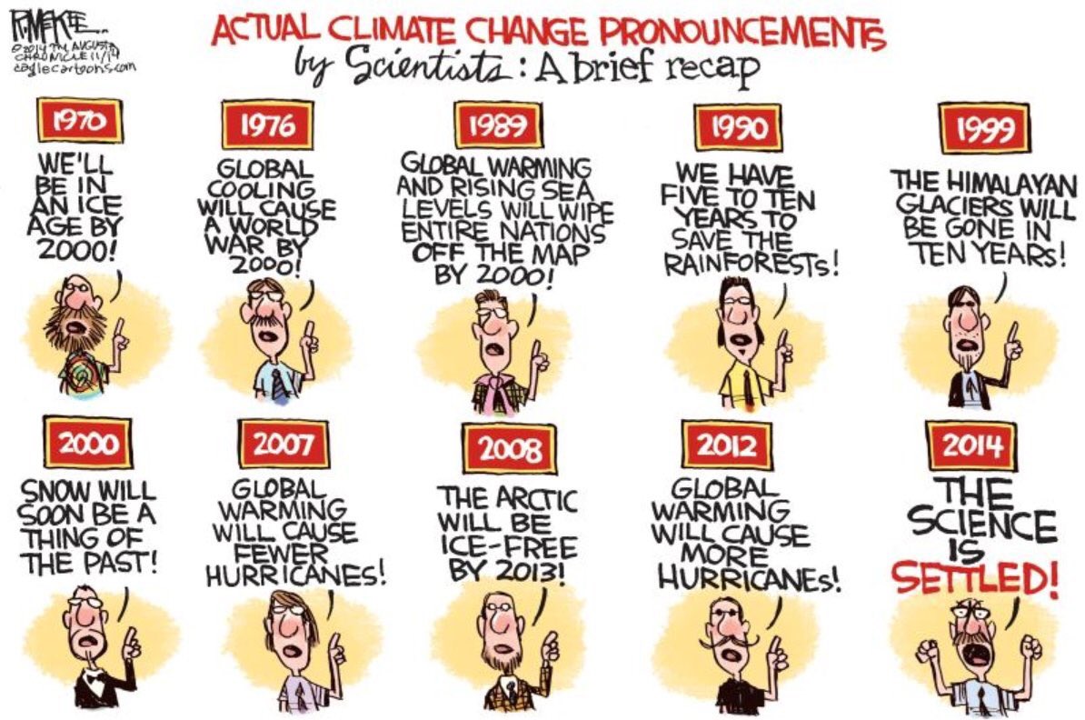 SamuelQPrescott's tweet photo. @PolSciSanity @OnWithLogic The entire global warming narrative was built on a foundation of lies and corruption. 

“The Great Tragedy of science, the slaying of a beautiful hypothesis with an ugly fact." —Thomas Huxley
#ScienTIC #qanon https://t.co/OVVXHDDgZP