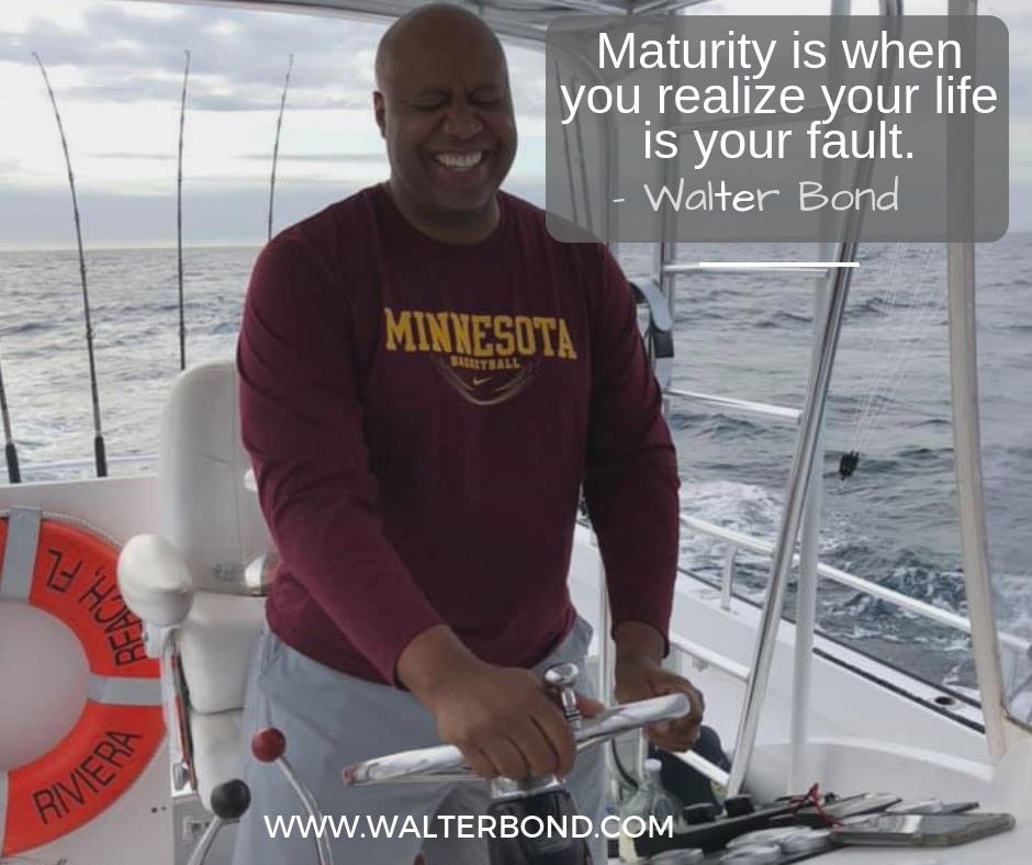 walterbond's tweet photo. Maturity is when you realize your life is your fault..
#ThinkExecuteWin #SharkMentality
https://t.co/U2TGySYNH2 . https://t.co/A9RwWOloLe