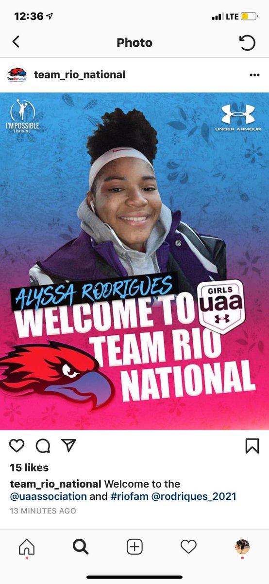 newarktechgbb14's tweet image. CONGRATS!!! Sophomore PG Alyssa Rodrigues #5 for making the Team Rio National AAU team! 💜🖤🏀 #techway #techfamily #techSZN