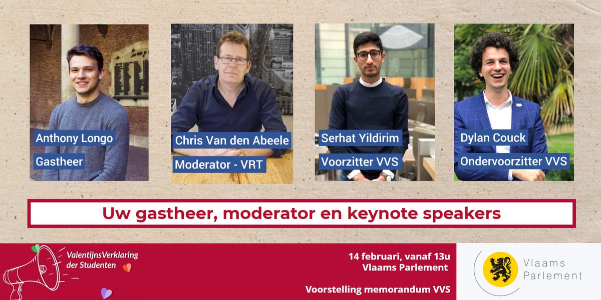 VVStudenten's tweet photo. Hoe ziet het hoger onderwijs er in 2024 uit? Wij hebben een paar ideetjes. 😏

We tellen al 250 inschrijvingen voor de voorstelling van ons memorandum 2019-2024, op 14/02 in @vlaparl.

Wil je er bij zijn?Schrijf je in! Morgen = laatste dag!

https://t.co/BkIIF7hbpq #vvsmemorandum https://t.co/qbLglfXfZt