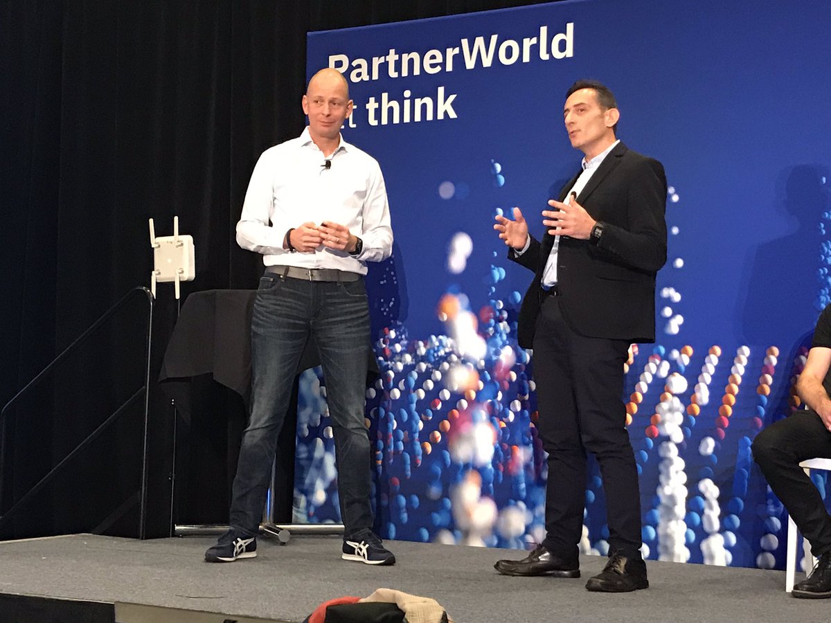 lualvarezmartin's tweet photo. At the European Session in #PWThink today @VascoCorreia17 joins @RonaldVelten on stage to talk about @comptaemerging transformation and how they won #WatsonBuild2018
#Think2019 @IBMPT @IBMPartners https://t.co/HQqToSTi00