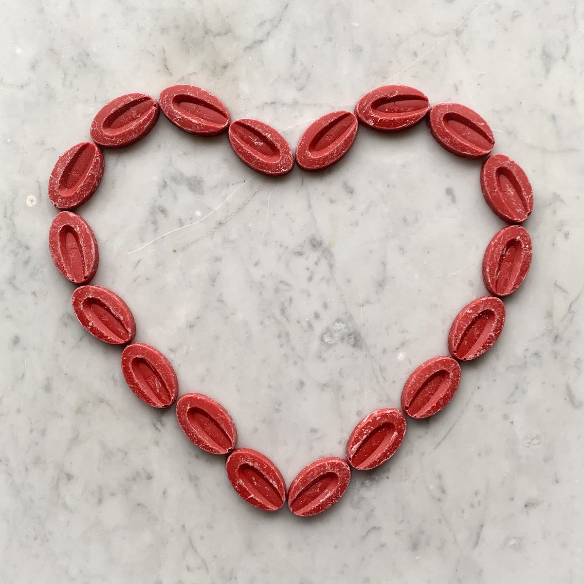 Valrhona Strawberry Inspiration: made from Strawberries and cocoa butter this is a dairy free delight! Let yourself be transported to Spring with the fresh flavors of Valrhona Strawberry! Now available at <a href="/cacaoportland/">Cacao</a> #cacaoportland #portlandvalentinesday  #tasteslikespring