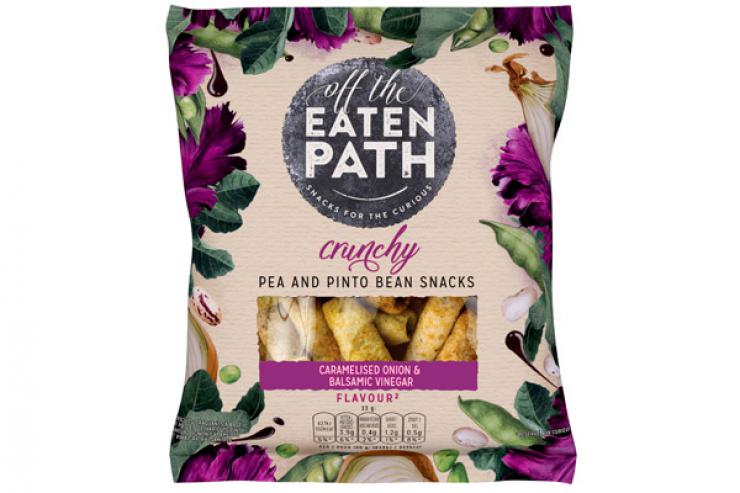 Off Eaten Path, la nouvelle gamme du portefeuille #FuturBrands de PepsiCo qui réinvente les légumineuses, est nommée au #SnackingDOr 2019. A vos votes ! bit.ly/2E4mIEb