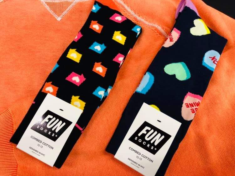 Valentine’s Day Socks...
Free Gift Wrapping...
All Clearance is 20% OFF!