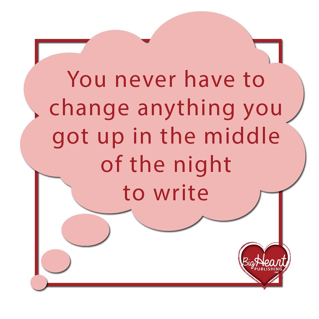 bigheartpublish's tweet photo. You never have to change anything you got up in the middle of the night to write #writerfeels

#BigHeartPublishing ❤️ can help bring those middle of the night ideas to life with our professional services and team! P: 250-991-1694 to hear more about our services! https://t.co/bqjtgW1XRx