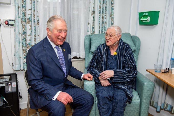 ClarenceHouse's tweet photo. Finally in Merseyside, The Prince visited @mariecurieuk @LiverpoolHosp as Patron of the charity which offers care to people living with a terminal illness. #RoyalVisitMerseyside https://t.co/4Rf0OKmJS3