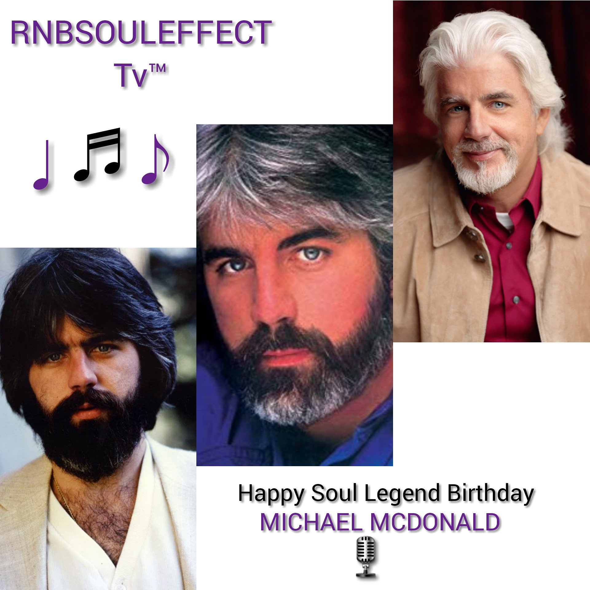 Happy Soul Legend Birthday Michael McDonald 