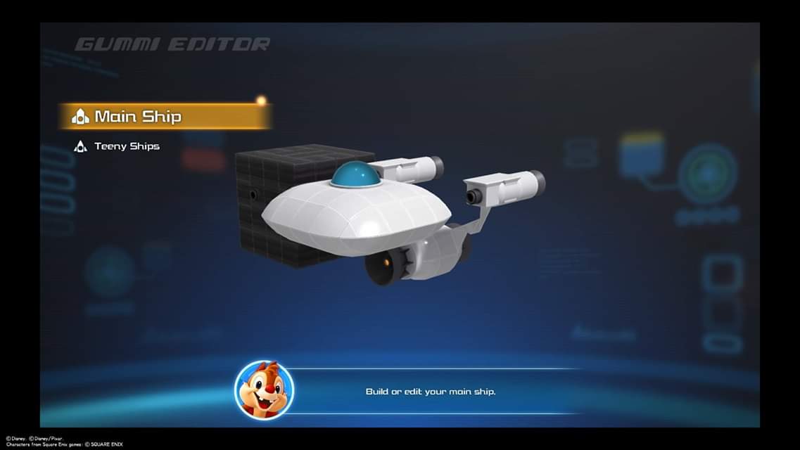 @KINGDOMHEARTS @SquareEnix #KH3GummiShip Friend of mine made the Enterprise.