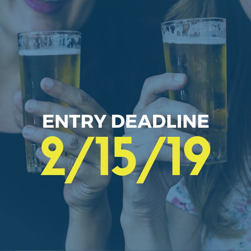 Brewing Broads, you've got 3 more days to get your entries in for the third annual all-womxn SheBrew homebrew competition!⠀

Drop them off at <a href="/fhsteinbart/">F.H. Steinbart Co.</a> or pop them in the mail for 2-day delivery! You can find all the shipping + dropoff details at shebrew.beer