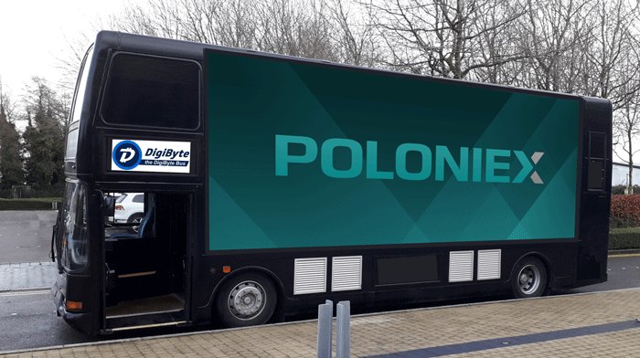 KindStakePool's tweet image. @Poloniex Have you heard about our #DigiBus  and the coinfestuk event? we are currently looking for Blockchain and  Cryptocurrency, Businesses, Companies, Projects and DApps to help  sponsor the DigiByte Bus that we will be taking along with us to the  event.