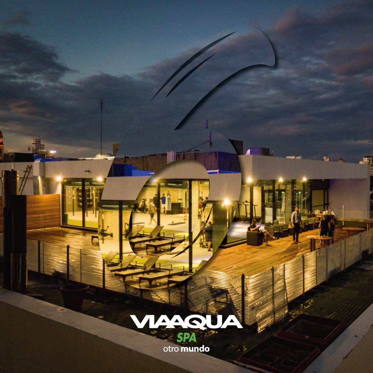 Viaaquaspa's tweet photo. ¿Ya subiste al 6to piso de ViaAqua Spa, Punta Carretas?  #ViAqua #Spa #6toPiso #Tendencia #Fitness #Tecnología #Gastronomía #Relax https://t.co/KoySQt8OlL