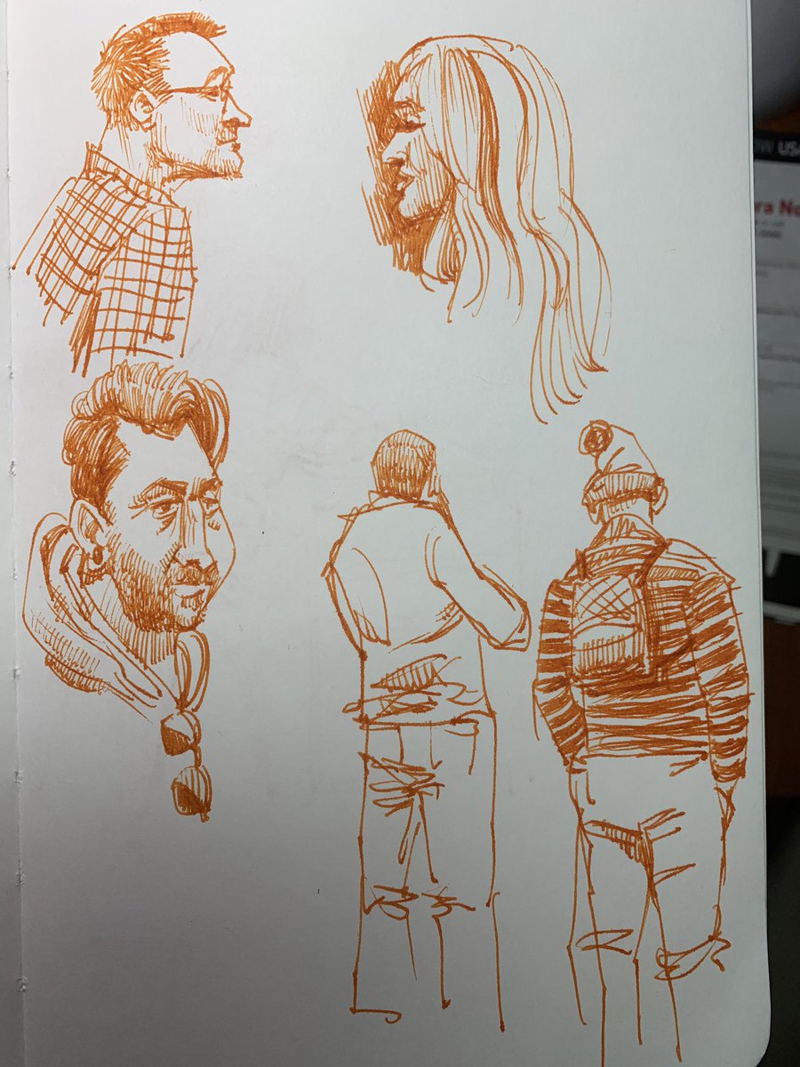 Some people drawings from @DenversStation the other day. 