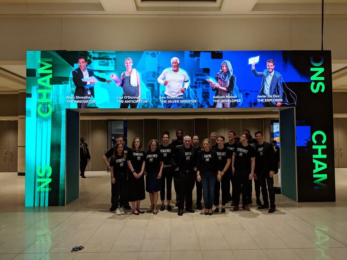 Tiffiny_Fisher1's tweet image. Join the @intel HLS team in the call to #SequenceMe (and you and you and you) here at #HIMSS2019 and everyday. @IntelHealth