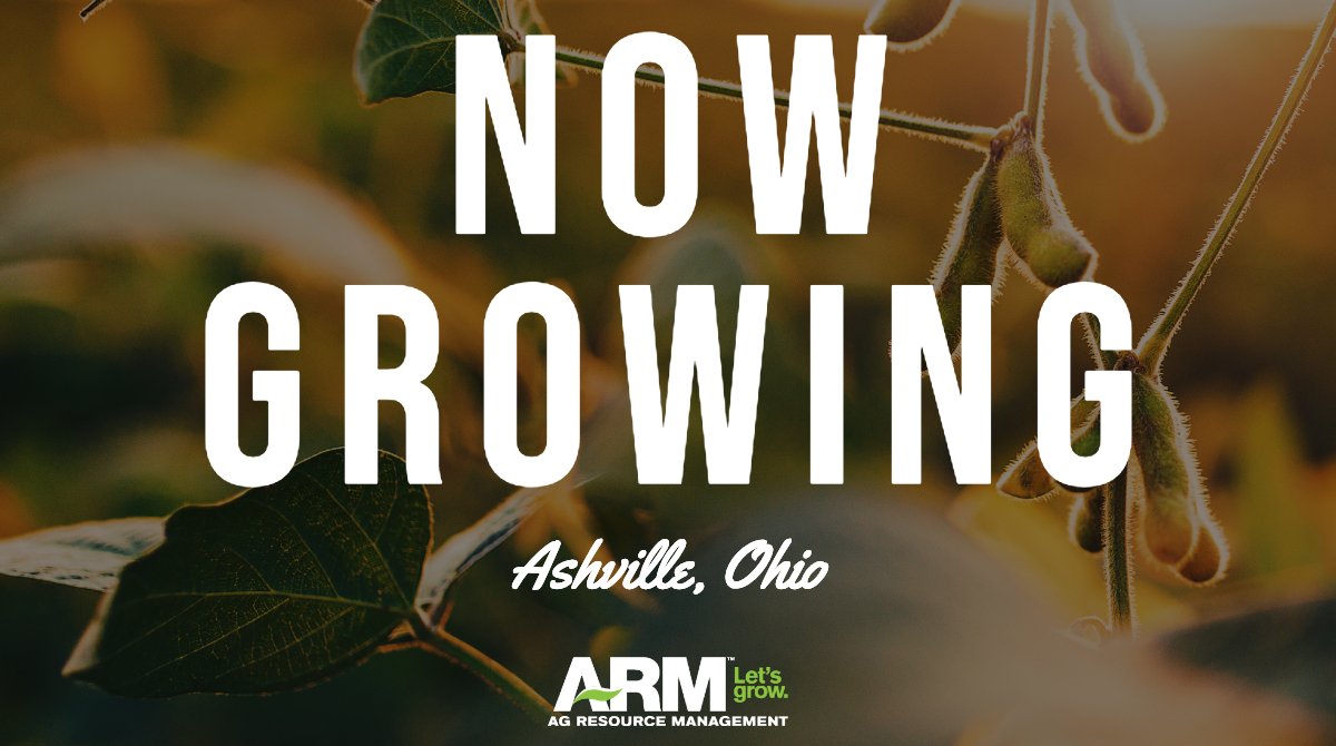 ag_resource's tweet photo. #AgResourceManagement #LetsGrow #OurPurpose #Agriculture #Agribusiness #AgFinance #AgLending #AgLoans #CropInsurance #Farming #Ashville #Ohio #OhioAgriculture #OhioAg

Now growing...in Ashville, Ohio. https://t.co/AYXUXKdo5j