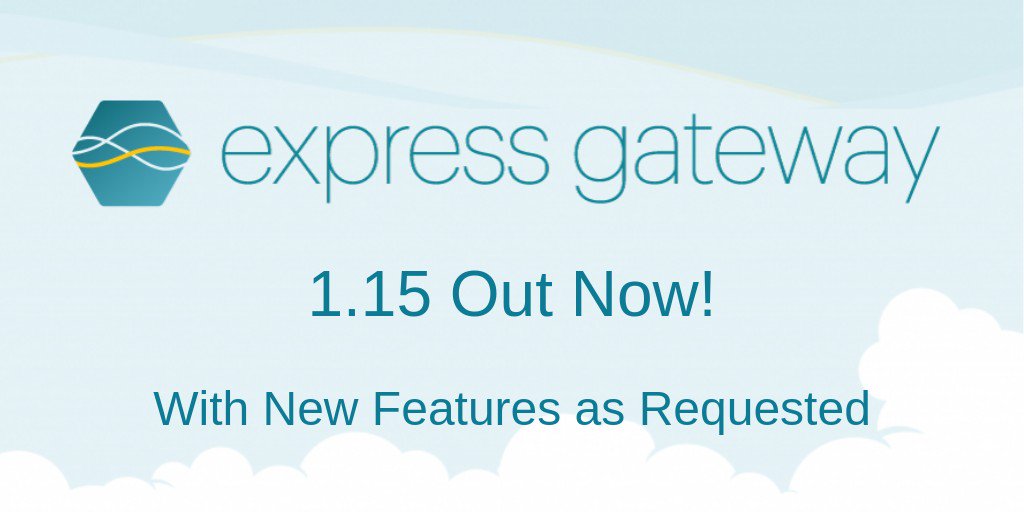 express_gateway's tweet image. Latest version now available at ow.ly/xlJj50kYy7v
We&apos;ve added new features as requested...
#NodeJS
#APIGateway
#serverlesss
#DevOps