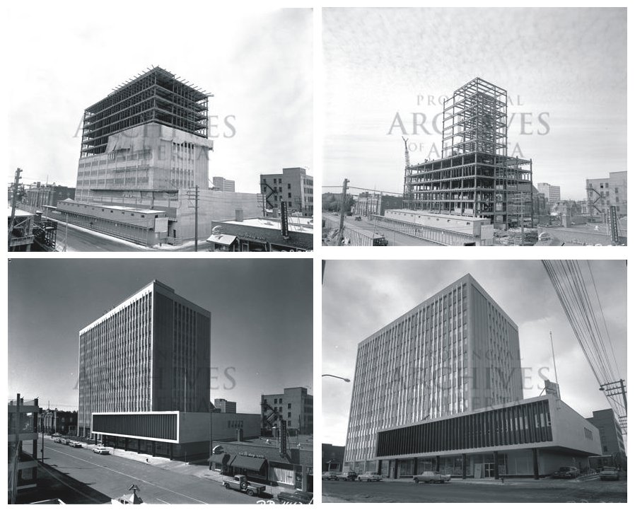 thirdstone_inc's tweet image. An &apos;International Style&apos; archetype. Still relevant today in my view. Stylistically, straight out of the &apos;Mad Men&apos; era. Architect: Rule Wynn and Rule Architects

#yegarchitecture #yeg_milnerbuilding #capitalmodern