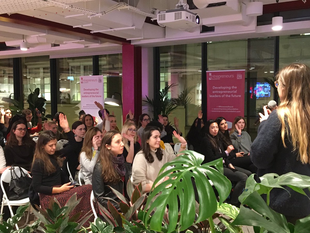 nef_plus's tweet photo. Kicking off another speaker event this time dedicated to women in tech w/ #ClaudiaExeler from @facebook &amp; @RijaJaved of @MarketInvoice 🎙 #NEFSpeakerSeries hosted at #WeWorkLabs https://t.co/6WhMk90wmB