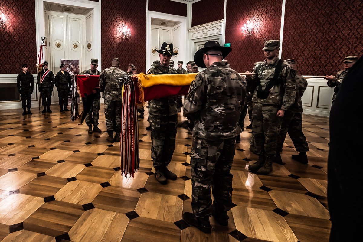 balt_security's tweet image. On February 12, 2019, #IronHorse Brigade, @1stCavalryDiv, transferred authority with #DevilBrigade, @FightingFirst, in Żagań, Poland 🇵🇱. This day marks officially the beginning of the fourth iteration of the  🇺🇸 ABCT in support of Operation #AtlanticResolve.
📸 by @RafaMniedo
