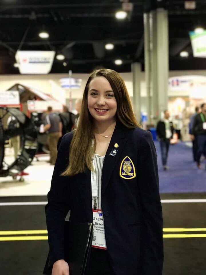 ArkansasFFA's tweet photo. Past State Officer Stephanie is networking at the International Poultry and Processing Expo in Atlanta, Georgia! #ThisIsArAgEd https://t.co/2Gt7fiirXT