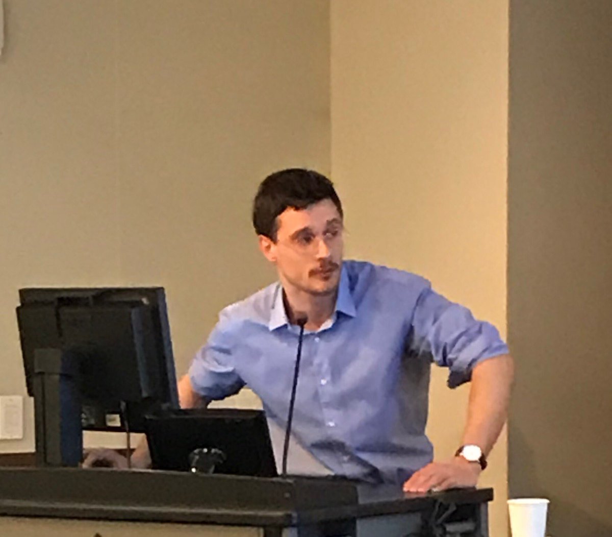 SinaiImmunol's tweet photo. Vladimir Roudko from #BhardwajLab develops a pipeline to identify common #neoantigens found in MSI-high tumors for #vaccine design. #PriismWIP https://t.co/Hh1LPw0yYx