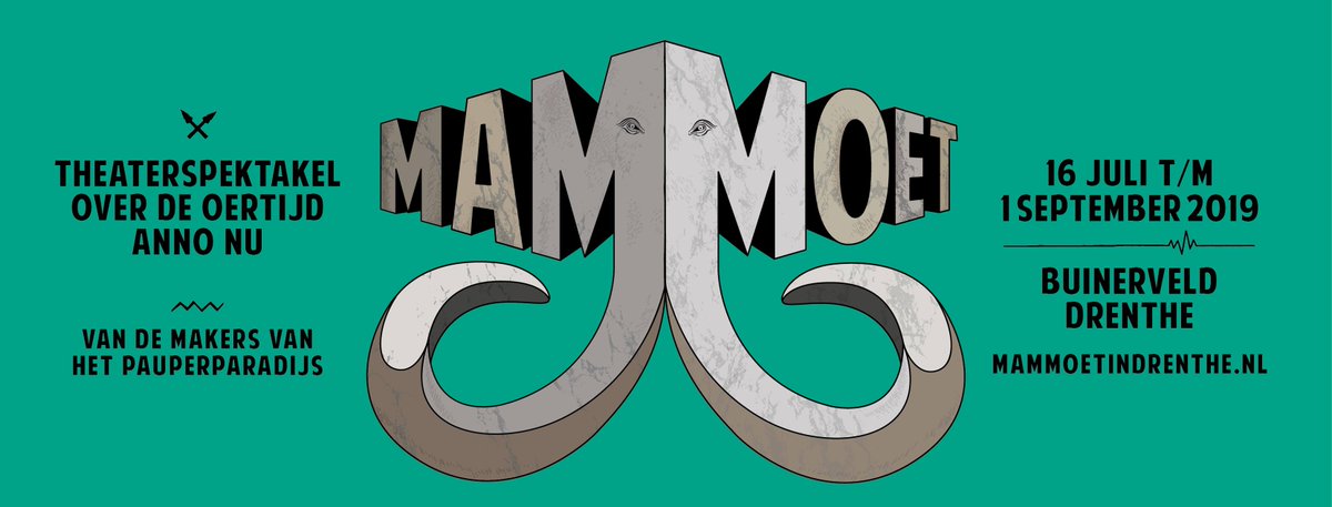 Musicaldatabase's tweet image. Nieuw/verwacht in De Musicaldatabase: #Mammoet, van de makers van het #Pauperparadijs. Vanaf juli op locatie te zien in Drenthe met oa Paul Kooij. Meer info: musicaldatabase.nl/producties/759…