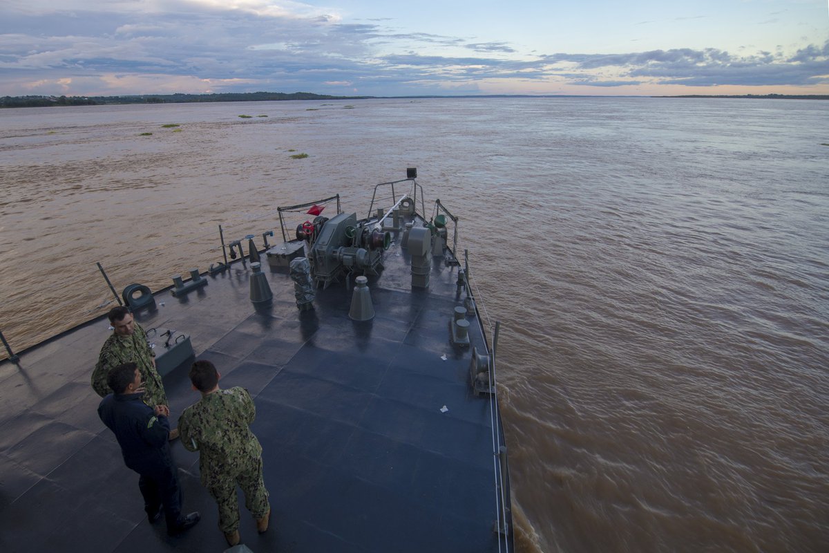 @USNavy and Brazilian Navy medical providers deployed aboard the Brazilian hospital ship NAsH Carlos Chagas (U-19) to deliver medical care to rural villages along the Amazon River. #NavyPartnerships #MarinhadoBrasil. #USNavy https://www.navy.mil/submit/display.asp?story_id=108577 …