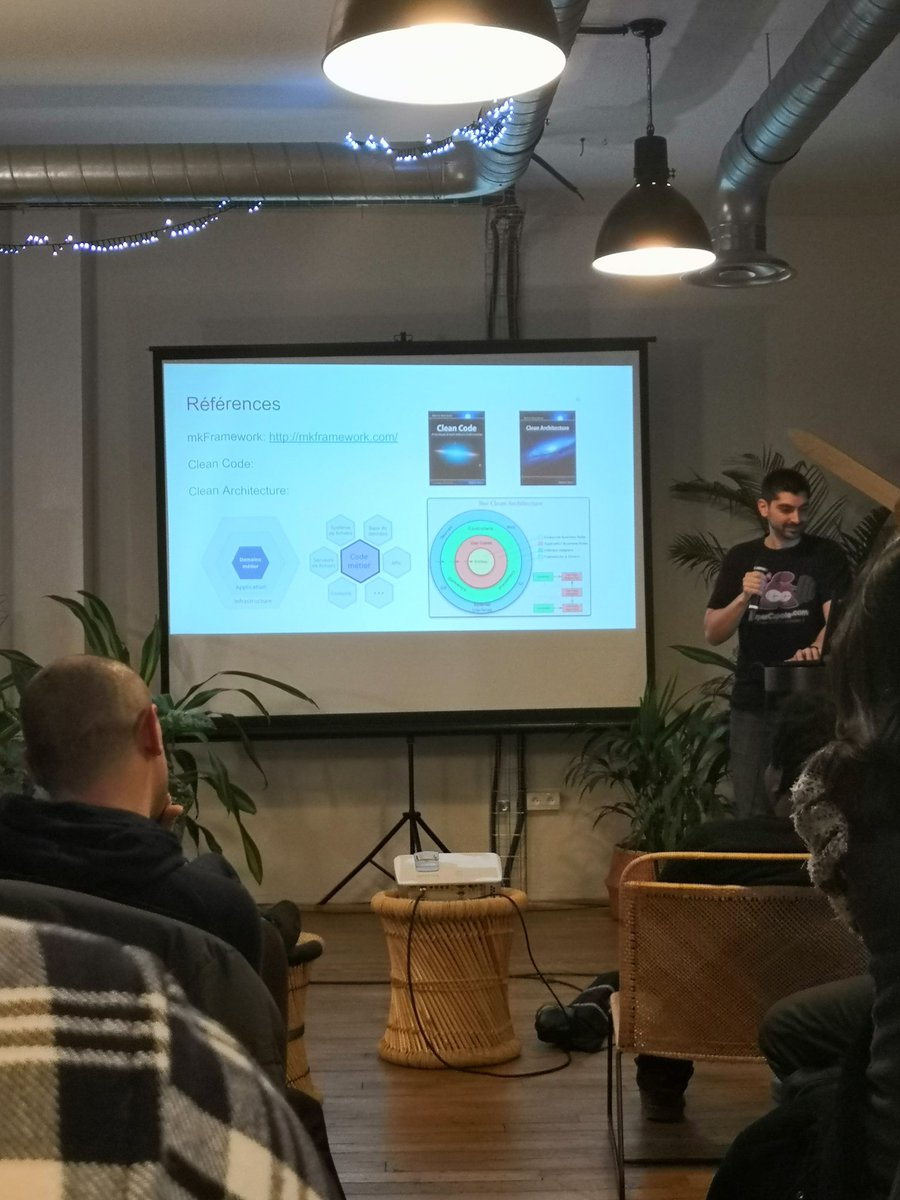 FleuretF's tweet image. #afup_paris @dupot_org
Super talk sur &quot; l&apos;architecture Hexagonale =&amp;gt; craftsmanship&quot; et quelques bonnes références... 👍