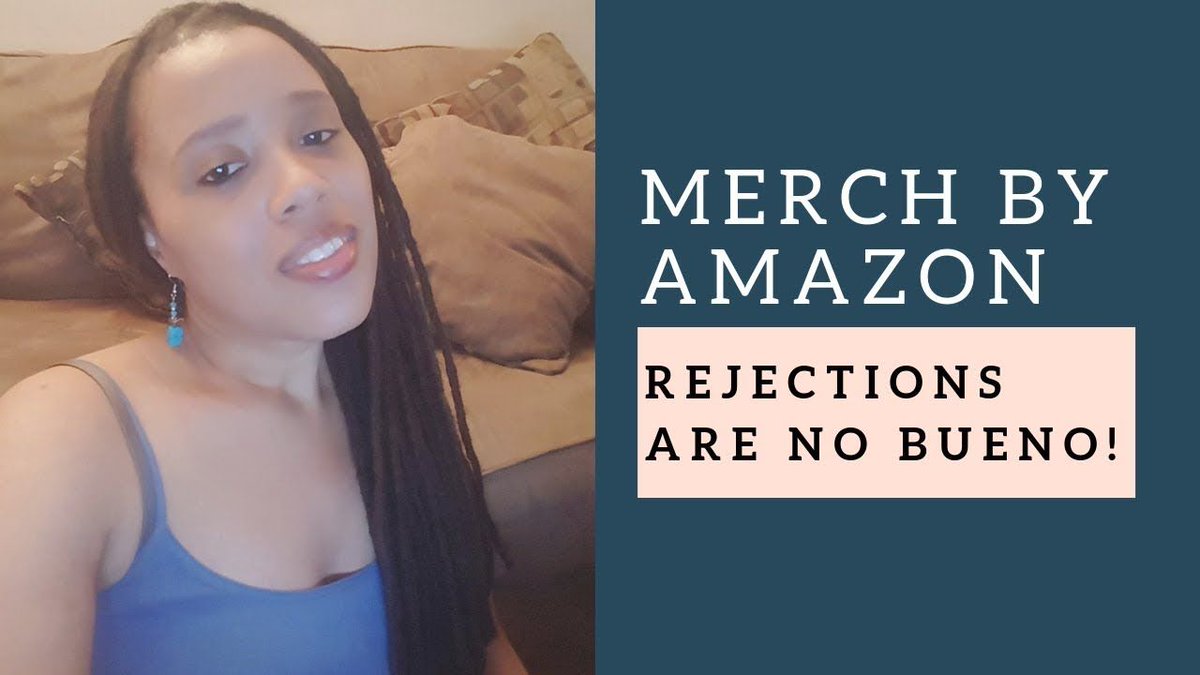 AbsoluteVenus's tweet image. *VIDEO* Merch By Amazon Design Rejections buff.ly/2BwyAey  via @YouTube  via #merchbyamazon #AmazonMBA #merchtips #T1000 #tierup #MerchTierUp #entrepreneurship #passiveincome