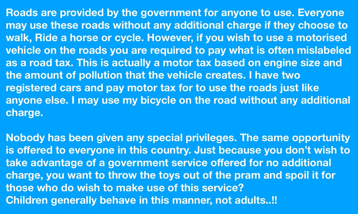 <a href="/CorkCyclingCrew/">Cork Cycling Campaign</a> <a href="/NeilRedFM/">Neil Prendeville</a> Ah poor auld <a href="/NeilRedFM/">Neil Prendeville</a> 🙄 

Let’s make this easy for him..