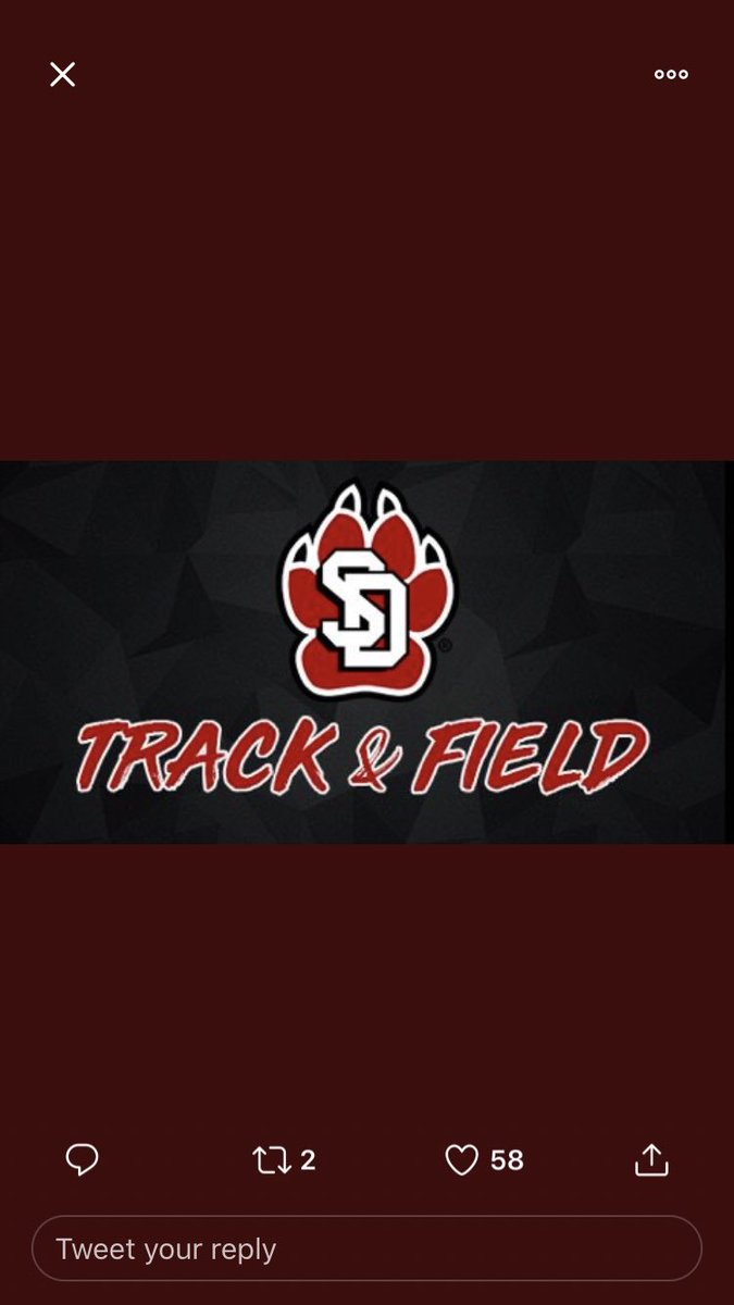 Dylan_Kautz's tweet image. I am very excited to announce my commitment to the University of South Dakota to further my academic and track career‼️#GoYotes