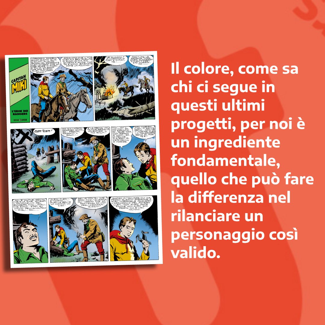 ifideapartners's tweet photo. Capitan Miki📍

#CapitanMiki a colori, in uscita oggi con la #LaGazzettadelloSport, è uno dei tanti #prodottieditoriali di qualità pensati e realizzati da #IfIdeaPartners.

Ricerca delle fonti originali, ripristino dei dialoghi della prima edizione e…
👉https://t.co/PcOVShZU83 https://t.co/AfMMMeoLsi