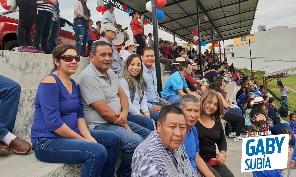 gabysubial's tweet photo. Apoyamos el deporte en nuestro cantón. Otra de las actividades que se fomentarán con #ElPoderdelasNuevasIdeas

#AlegríayEsperanza #JuventudyExperiencia #CuidardelaGente #CapacidadComprobada #VotaTodo102 #Alcalde2019 #Rumiñahui #RumiñahuienAcción #TrabajoporRumiñahui https://t.co/DcRCDmdsaN