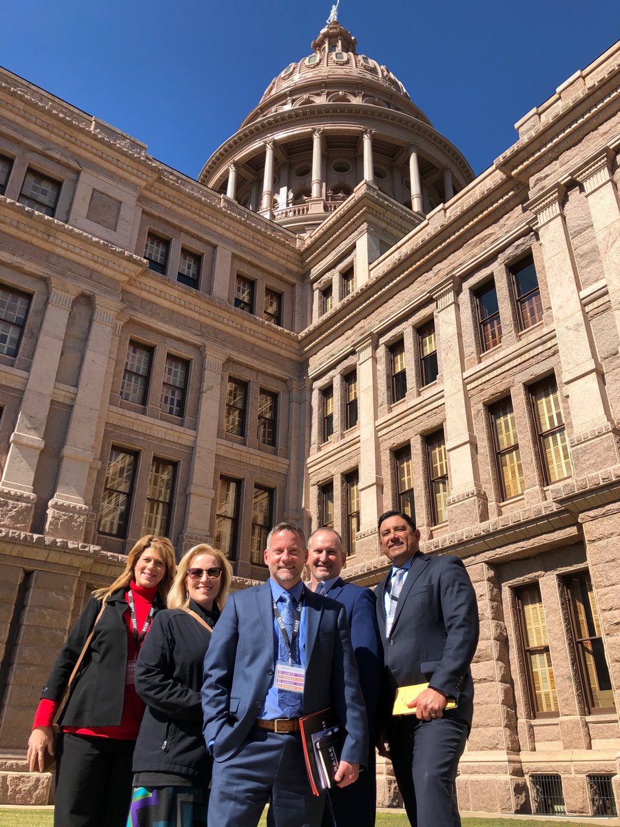 Visiting the our local legislators in Austin to discuss educational policy. Finance, Full day Pre-K, and Accountability are a few of our topics. #txed  #txledge #HornetPride #ECProud!