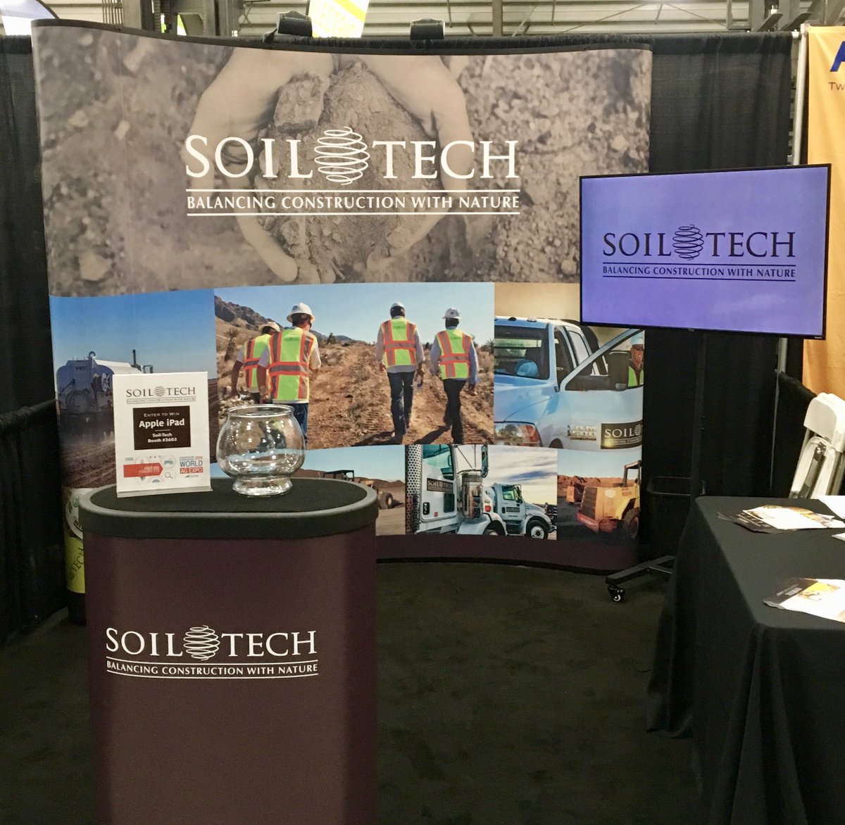 The @World_Ag_Expo #WAE19 began this morning here in Tulare!  Come visit us at Booth #3603 in Building C for a chance to win an Apple iPad.  We look forward to chatting with you about our latest in soil stabilization, Formulated Soil Binder.  #soilstabilization #worldagexpo