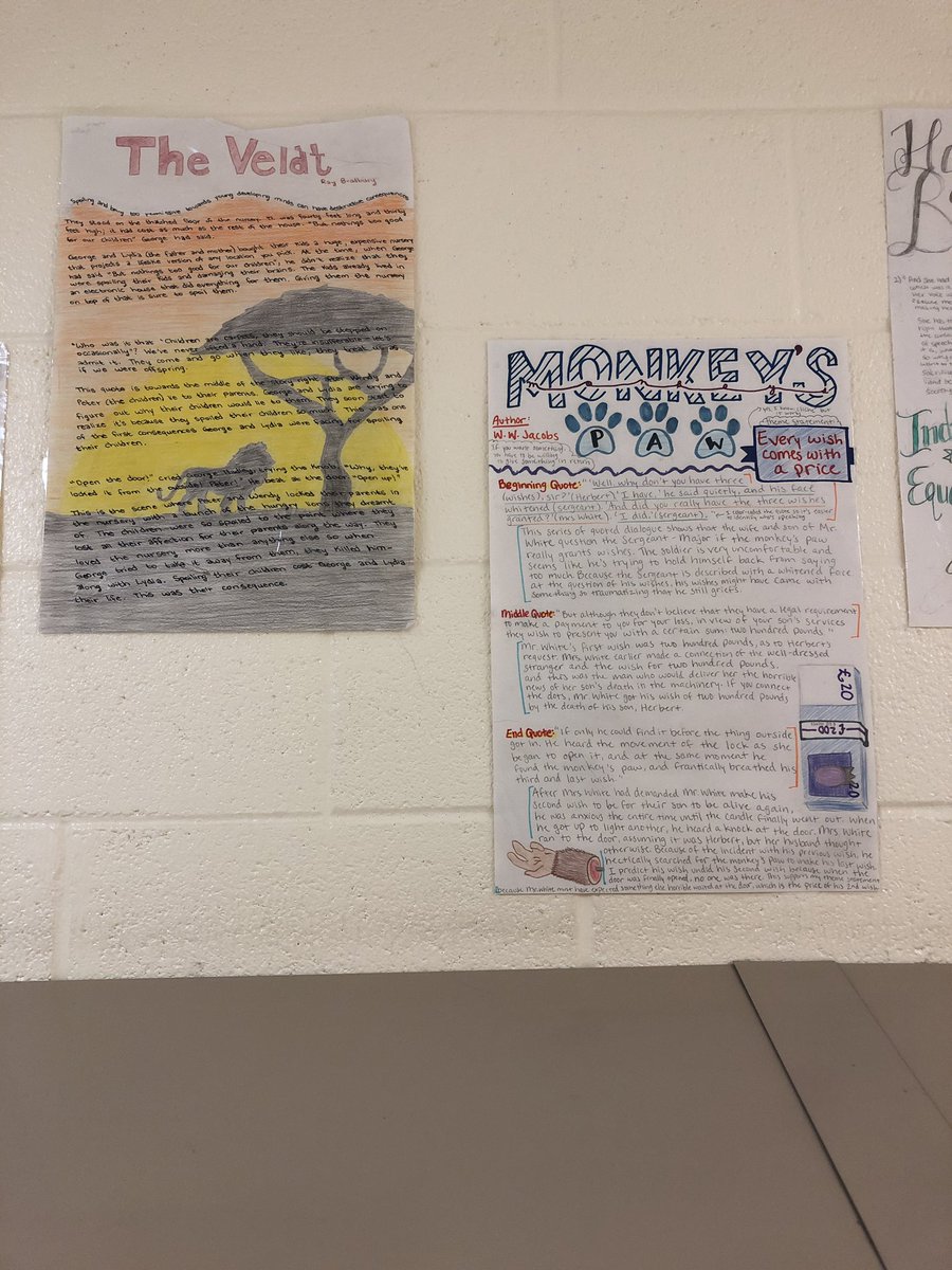 English8GMS's tweet photo. Analyzing interesting and challenging short stories for THE MEssage. Way to go 8th graders! #GMSbelieves #GMSreads #GMSEnglish8 https://t.co/dkIzOGcCzf