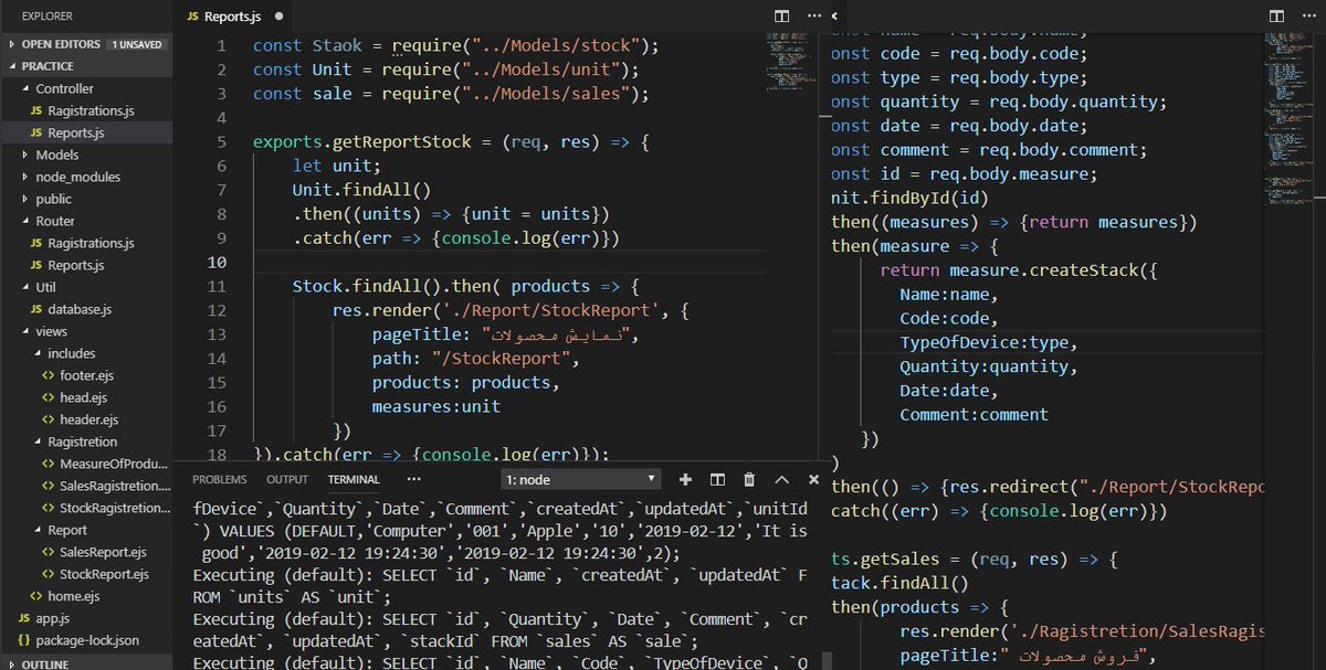 sodabehsherzad's tweet image. This week we worked on #database system in #fullstack class.
And it was very successful and interesting for me to work on this database with #sequelize and #magic_methods in #NodeJS
#afghangirlscode @CodeToInspire