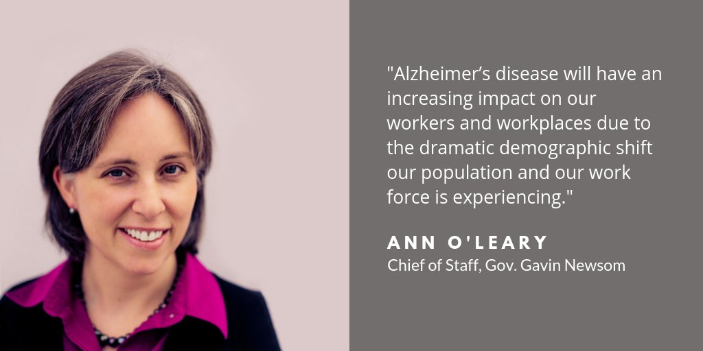 We’re grateful @GavinNewsom has an amazing team led by @Ann_OLeary to improve the quality of life for Californians living with Alzheimer’s and their caregivers, & to drive us closer to a cure. Read her submission to the @ShriverReport here. bit.ly/2SbpChn