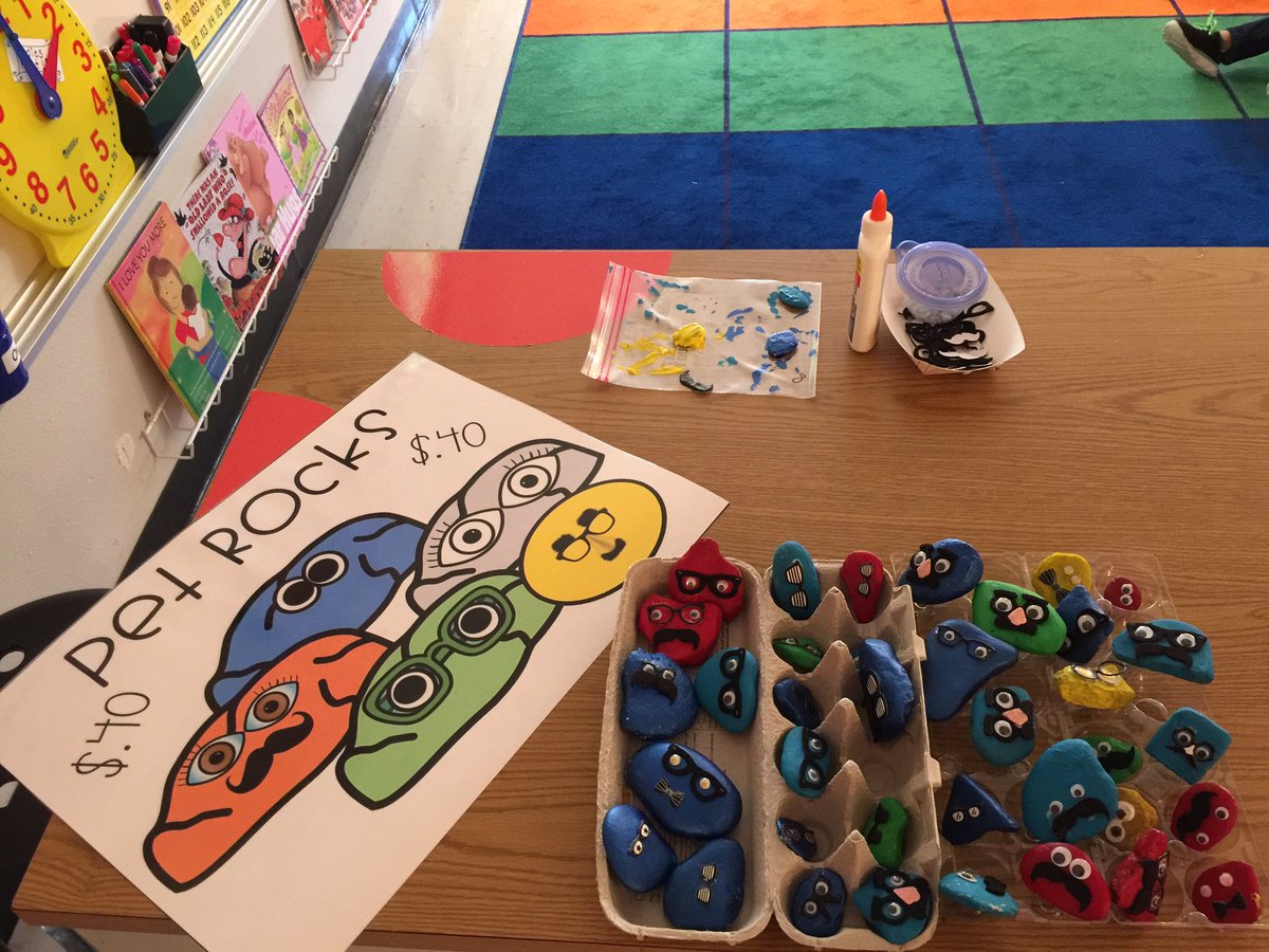 Getting ready for first grade market with our producers and consumers