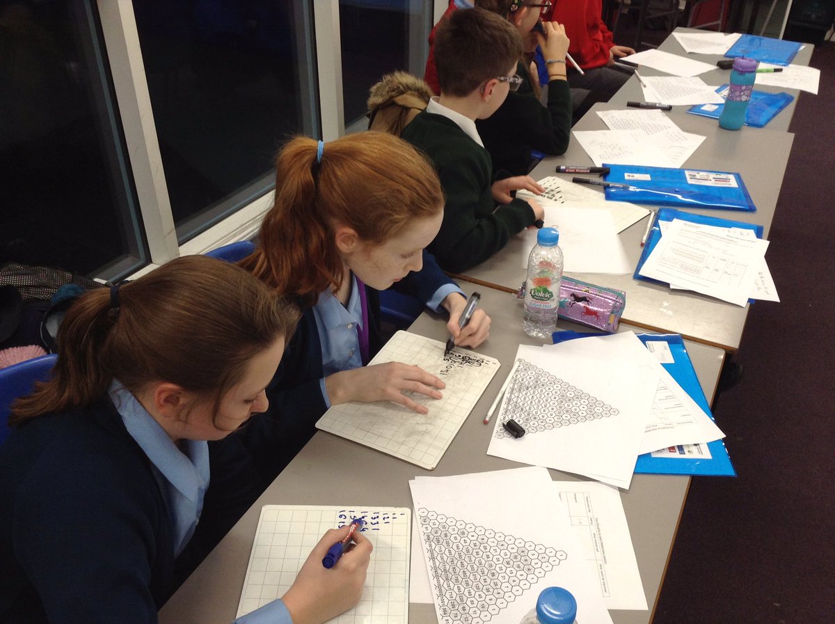 DrAmandaMoon's tweet image. Our @Ri_Science Primary Maths Masterclass in Guildford was an amazing discovery of French and Polish triangles. There was so much to investigate and share. Great work everyone! #PascalTriangle #SierpinskiTriangle @HTPDSchool @GCS_Maths @PhillippsR