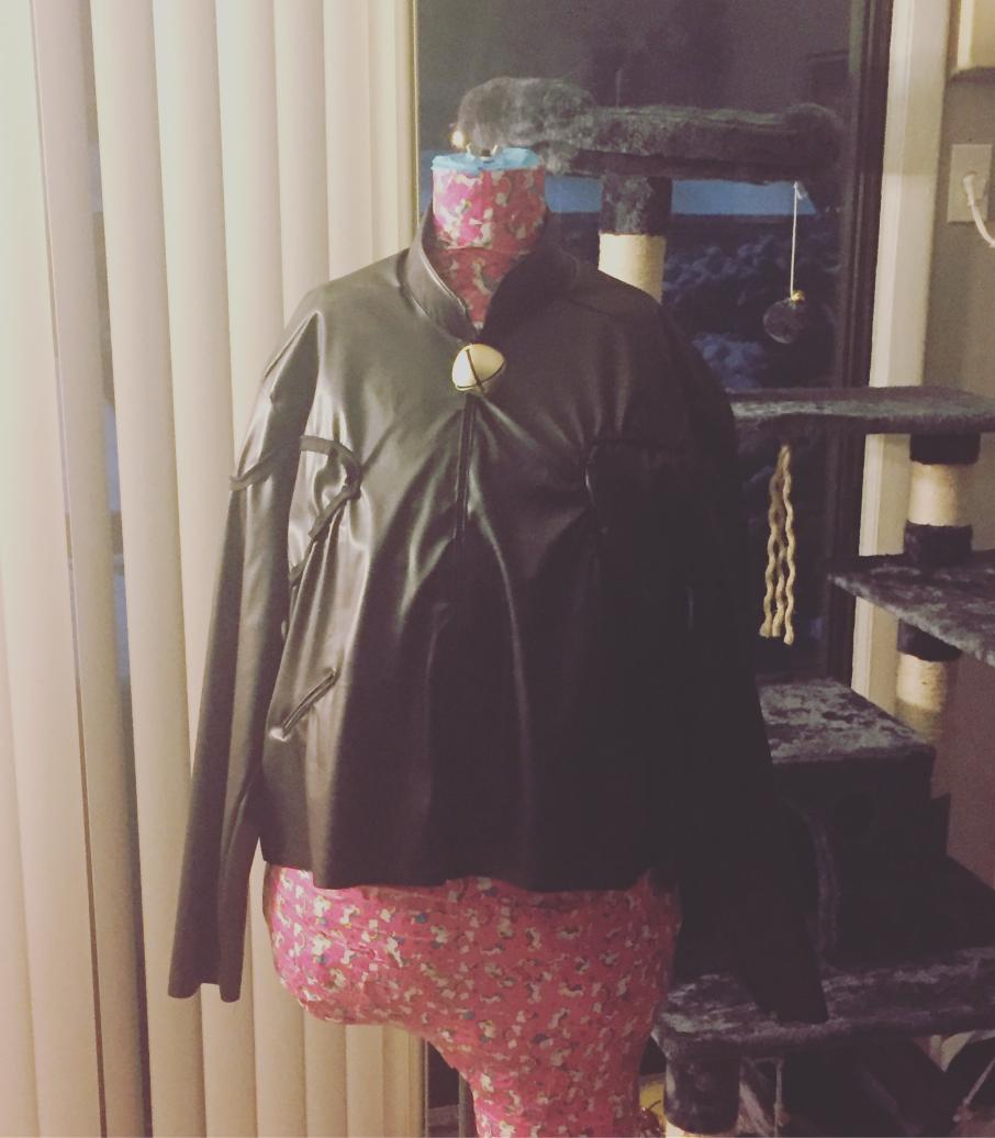 NaruFox1's tweet photo. your boi is gettin scared. 37 days left and this where we be. wish me luck. #shuto #cosplay #WIP #chatnoir #ComingSoon https://t.co/kmc1TdLv7J