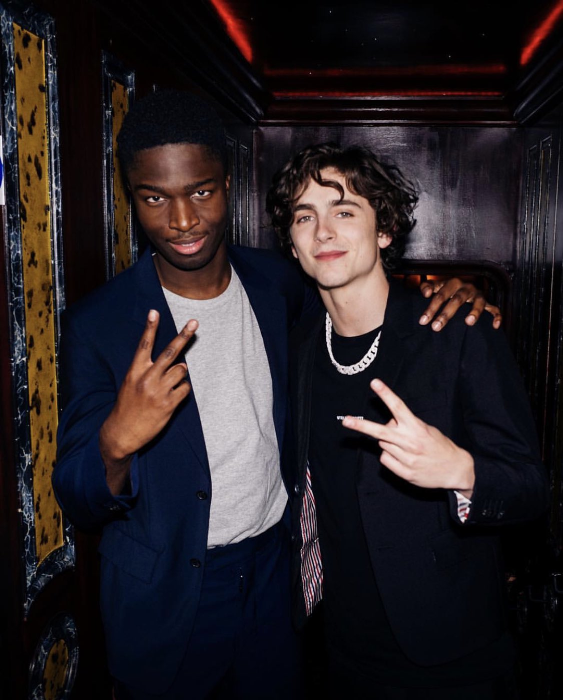 Timothée Chalamet Updatesστο X: Timothée Chalamet and Stephane Bak at the  Charles Finch x Chanel Pre-BAFTAs dinner in London! (📸 German Larkin) (via  portermagazine)  / X