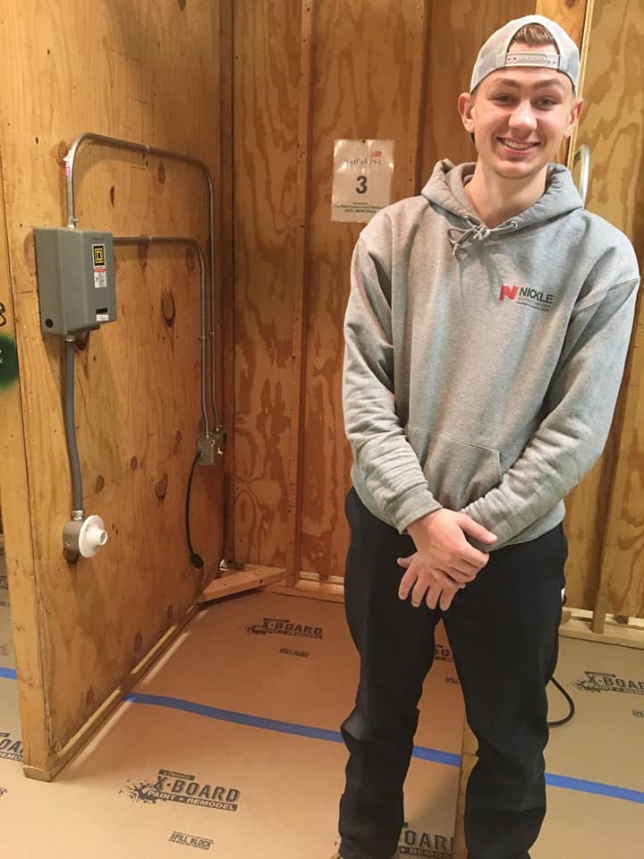 HawksSG's tweet photo. Thanks to @IBEW #313 for supporting @SkillsUSA Proud of our #SGTech #ElectricalTrades #IndustrialMotorControl competitors. #CTEMonth #ChampionsAtWork #JobReadyDayOne #NCCVoTech @St_GeorgesTHS https://t.co/ZnGk0YMuO9
