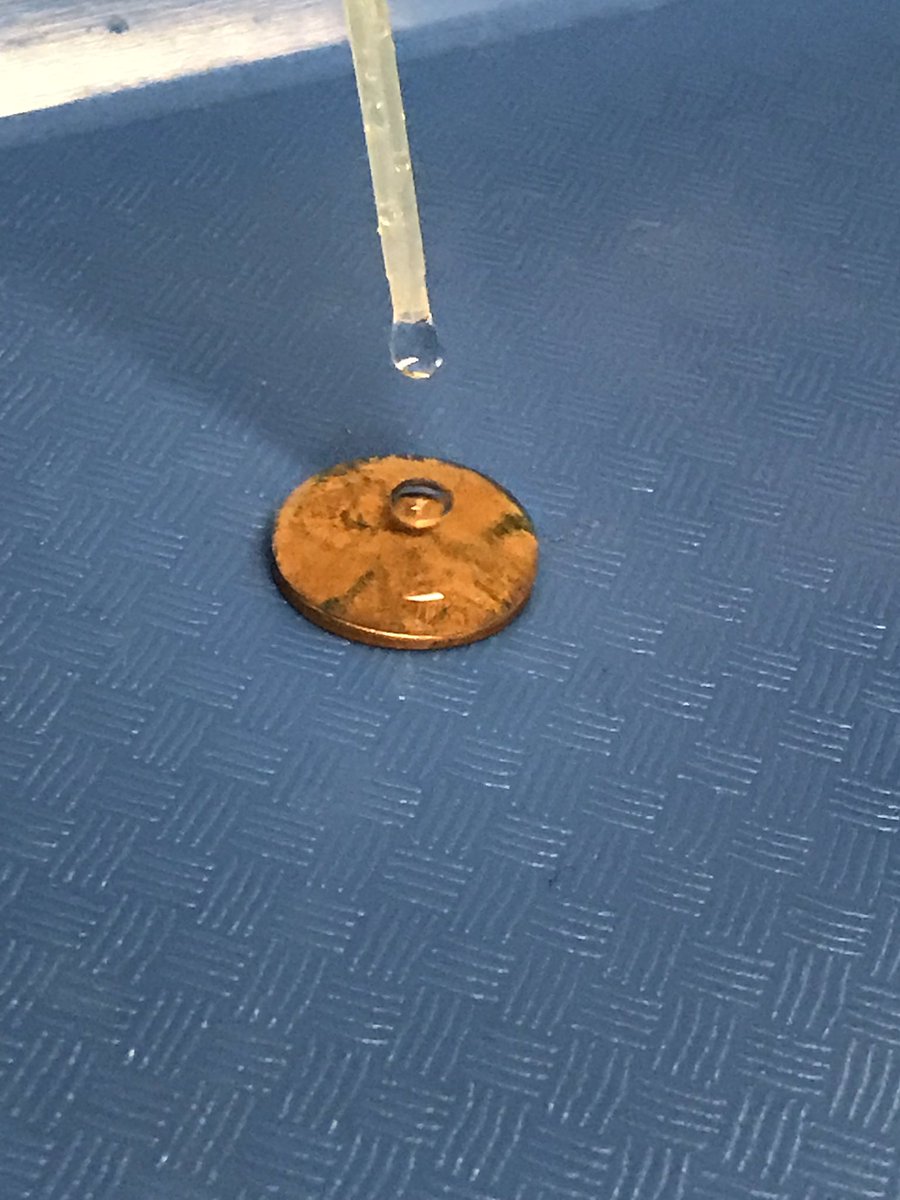 SMSRoom105's tweet photo. @WeAreSMSpartans A fun lesson on the unique properties of water! Creating surface tension... they were very engaged!! #SpartansDoScience https://t.co/3ZyxM2MmrH