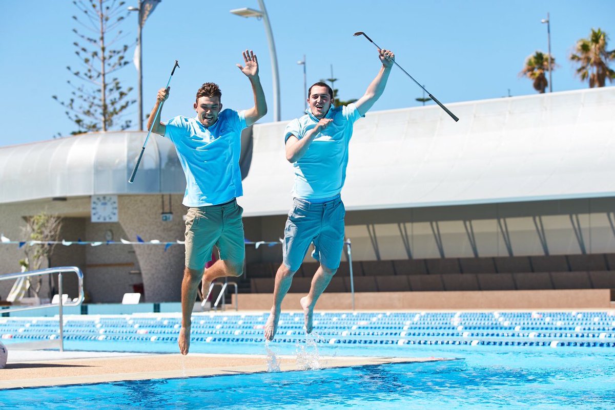 au_tla's tweet image. On Monday, the ISPS HANDA World Super 6 splashed into #Perth. 

A @TAGHeuer timepiece was on the line for 3 pros as they chipped towards a floating green ⛳️

Check out all the action at Lake Karrinyup Country Club this weekend!

@worldsuper6perth #WS6Perth #justanotherdayinwa