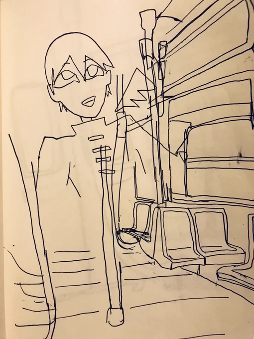 trains and also b+ doodles 