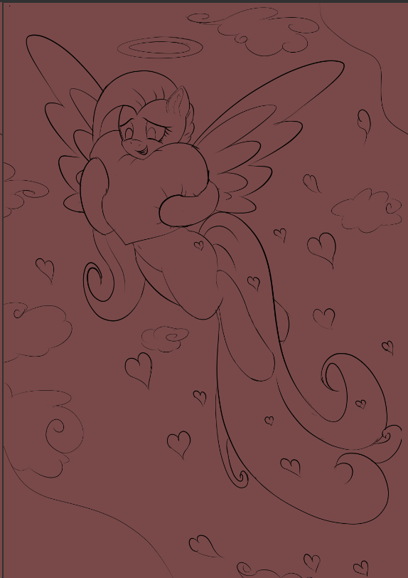 Hello! This will be the next work for #HeartsandHoovesDay! (#ValentinesDay)

Enjoy! :3
#MLPFiM #Fluttershy