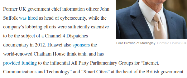 jichanglulu's tweet photo. \4 As noted at several points in this series, the methods and targets of #Huawei's PR work overlap with those of the CCP's political-influence and discourse-engineering efforts. #Thinktankery is a target, e.g. Chatham, as Thorley has noted https://t.co/GENgpFZTla. https://t.co/hglP44Q3Yb